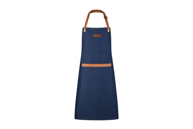 Denim Chef's Apron image number 1